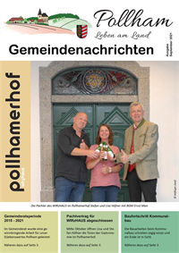 Titelseite Gemeindezeitung September I Oktober 2021